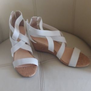Wedge sandals,, like new
